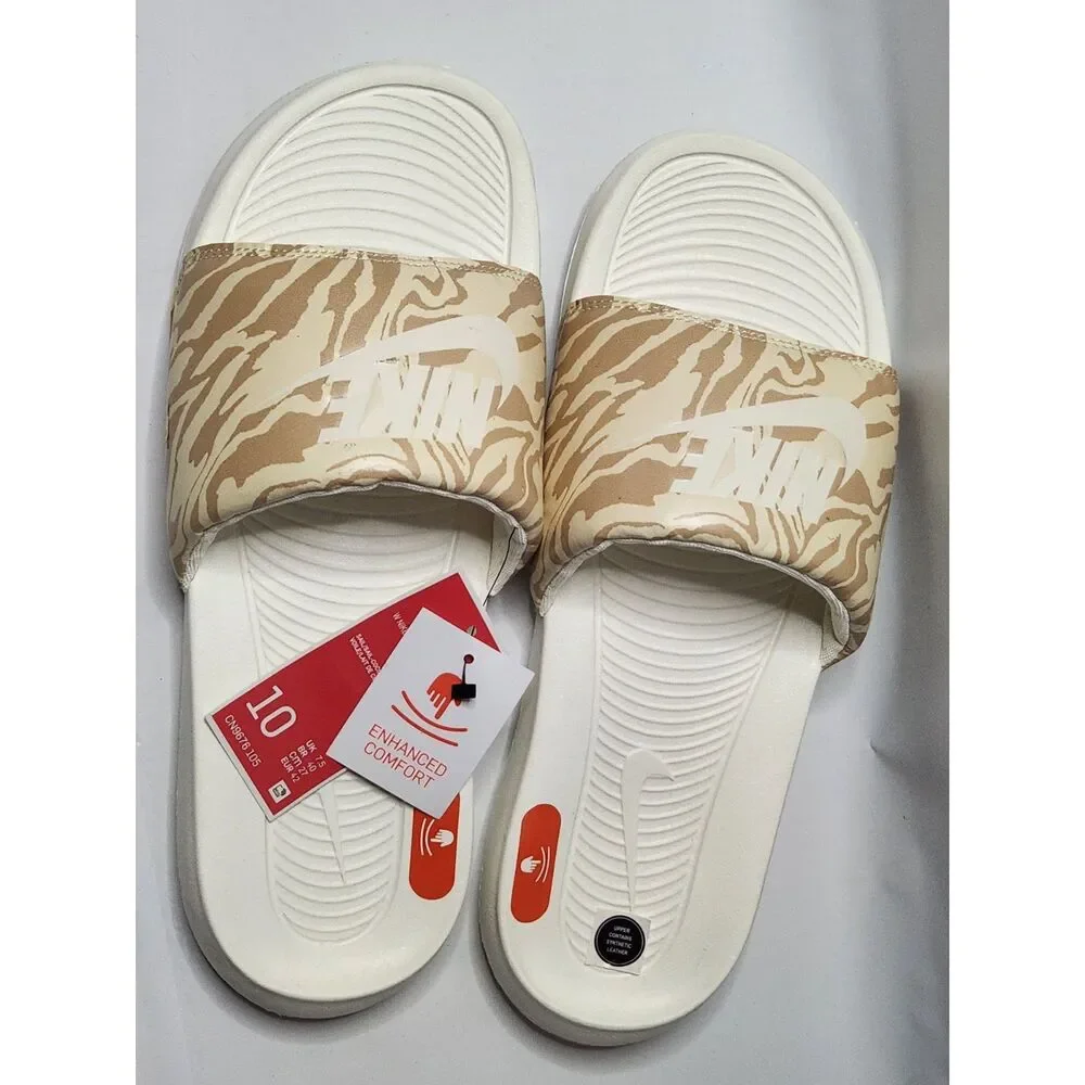 Nike Victori One Slide Print Sandals Women’s 10
